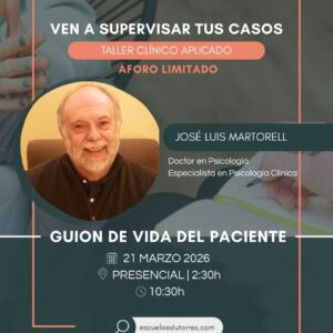 TALLER CLÍNICO APLICADO: GUION DE VIDA DEL PACIENTE